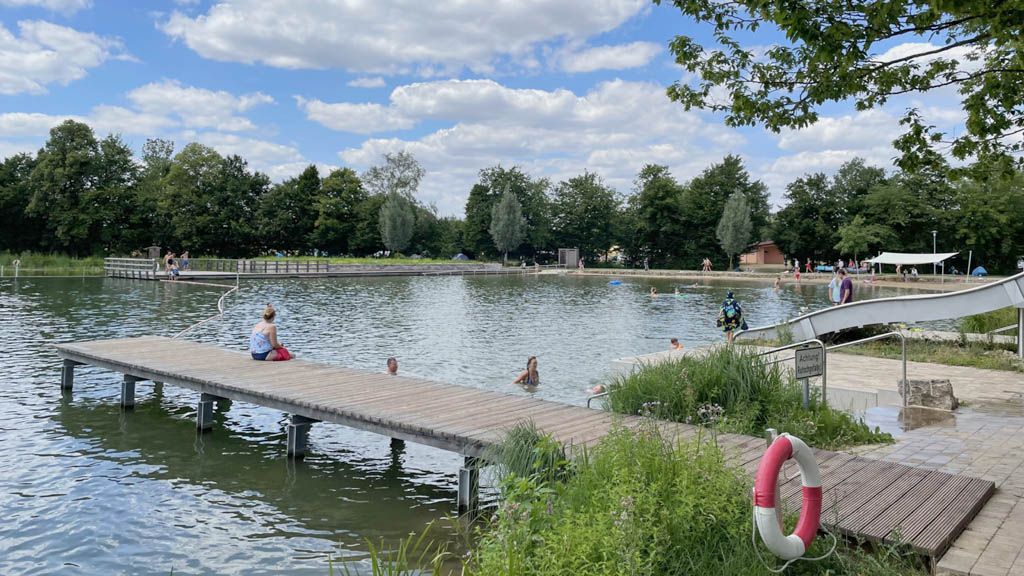 Badesee in Merkendorf